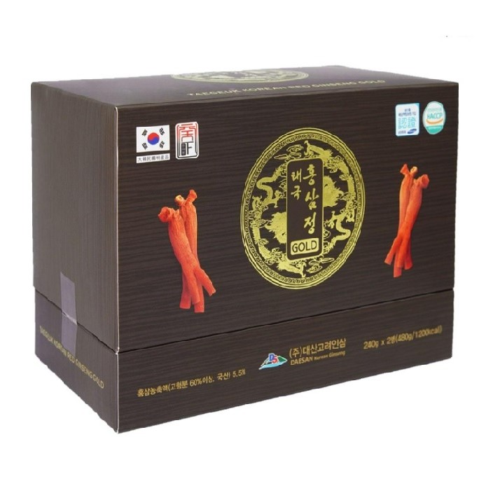 Cao hồng Sâm Thái Cực Daesan HQ 2 lọ 240g